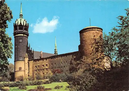 Lutherstadt Wittenberg Schloss und Schlosskirche ngl 172.461