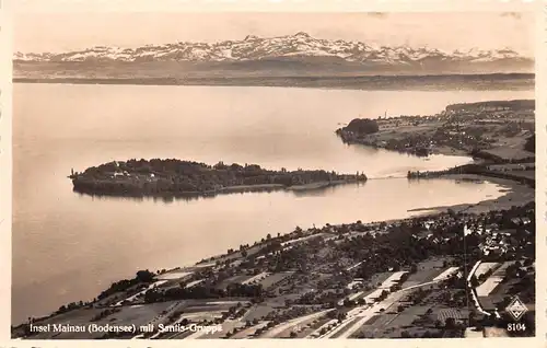 Insel Mainau (Bodensee) mit Säntis-Gruppe ngl 170.984