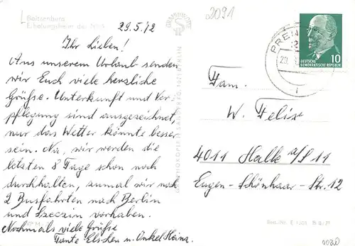 Boitzenburg Erholungsheim gl1972 169.211