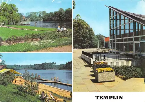 Templin Am Ratsteich Badestrand Bürgergarten gl1976 169.221