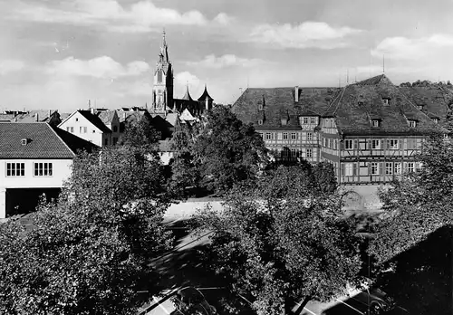 Reutlingen Marienkirche mit Gymnasium ngl 171.008