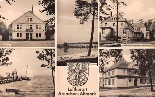 Arendsee/Altmark Rathaus Erholungsheim Jugendherberge ngl 171.644