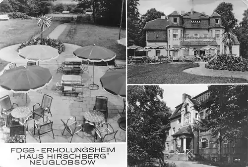 Neuglobsow Erholungsheim Haus Hirschberg gl1984 172.606