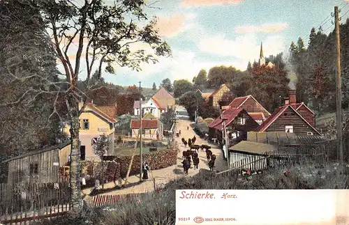 Schierke/Harz Straßenpartie ngl 171.715