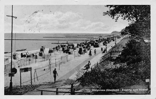 Kölpinsee (Usedom) Zugang zum Strand gl1958 169.387