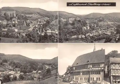 Stolberg/Harz Zechental Rathaus Panorama gl1968 171.880