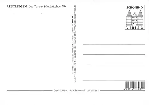 Reutlingen Teilansichten Mehrbildkarte ngl 170.441