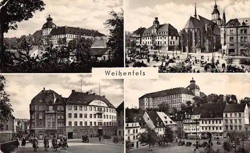 Weißenfels Teilansichten Mehrbildkarte gl1957 171.916