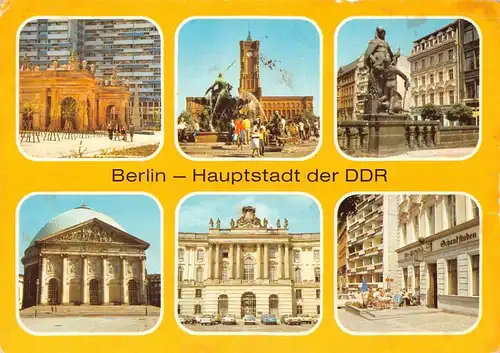 Berlin Teilansichten Mehrbildkarte gl1984 171.933
