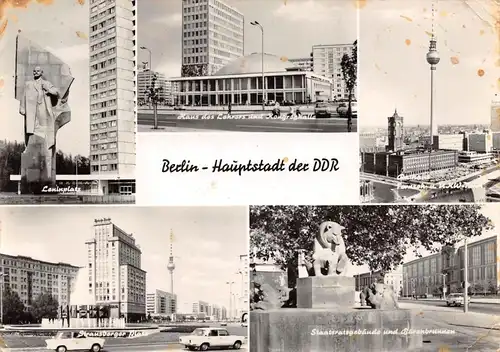 Berlin Mehrbildkarte gl1975 171.973