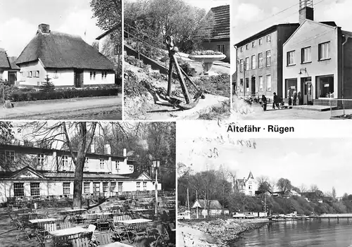 Altefähr auf Rügen Kaufhalle und Kurhaus gl1982 169.602