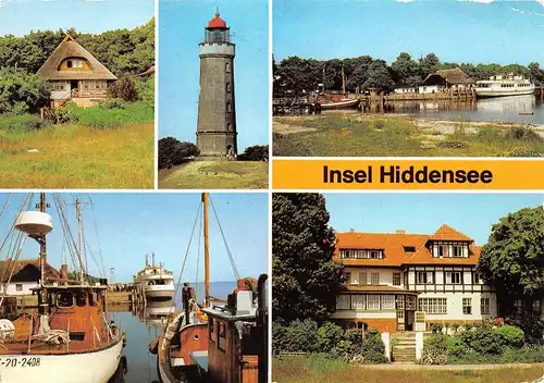 Insel Hiddensee Teilansichten gl1985 169.605