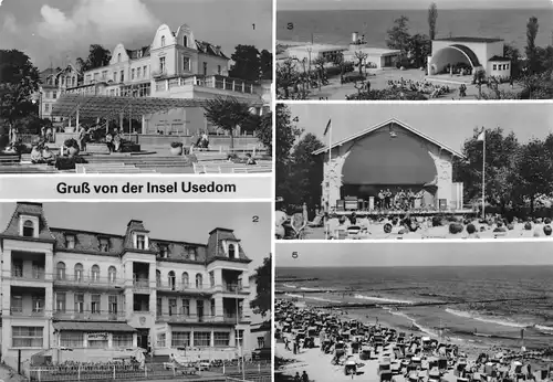 Insel Usedom Bäder Bansin Zinnowitz Ahlbeck Heringsdorf gl1986 169.412