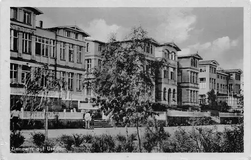 Ostseebad Zinnowitz Häuseransicht gl1955 169.447