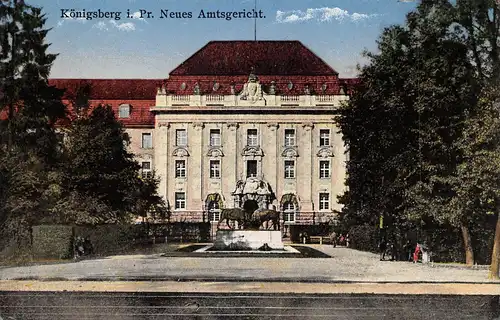 Königsberg (Preußen) Neues Amtsgericht gl1933 172.126