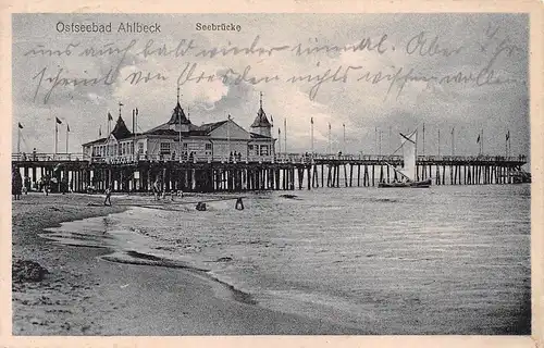 Ostseebad Ahlbeck Seebrücke gl1932 169.487