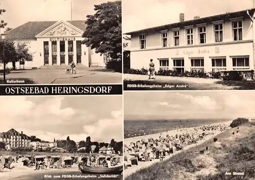 Ostseebad Heringsdorf Kulturhaus Erholungsheim Strand gl1969 169.510