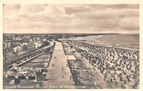 Rostock-Warnemünde Strand und Promenade ngl 171.542