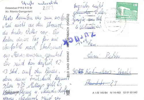 Ostseebad Prerow Teilansichten gl1984 169.796