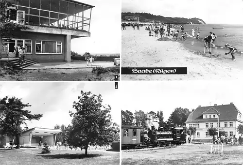 Baabe (Rügen) Inselparadies Strand Musikpavillon ngl 169.584