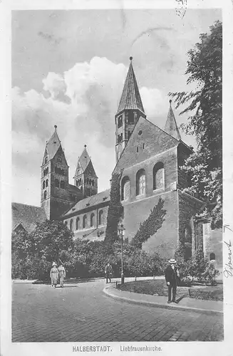 Halberstadt Liebfrauenkirche gl1914 171.662