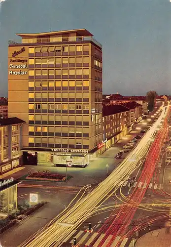 Reutlingen Karlstraße mit Hochhaus ngl 170.946
