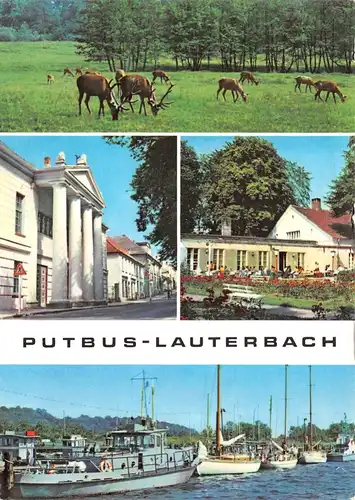 Putbus-Lauterbach Insel Rügen Tiergehege Theater gl1974 169.689