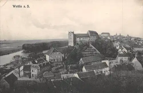 Wettin a.S. Panorama gl1913 171.771