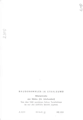Stralsund Nikolaikirche ngl 169.975