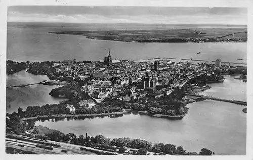 Stralsund Blick auf die Altstadt gl1931 170.038