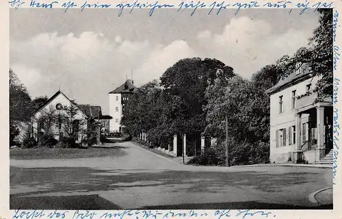 Ballenstedt (Harz) Goetheplatz mit Theater ngl 172.429