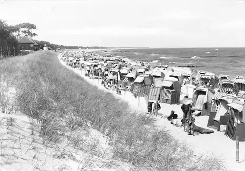 Ostseebad Zingst Blick auf den Strand gl1972 170.064