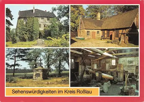 Roßlau Burg, Thießen Kupferhammer, Göritz Schwedenstein ngl 171.859