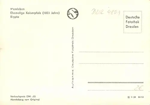 Memleben Krypta ngl 172.479