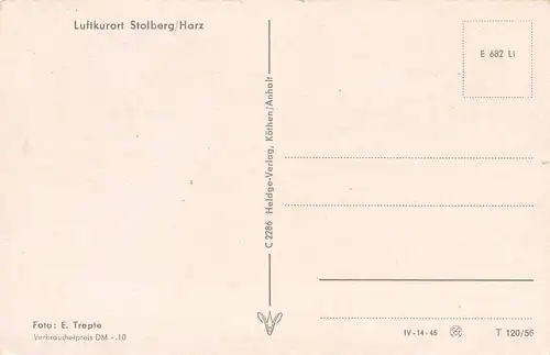 Stolberg/Harz Partie bei Fachwerkhäusern ngl 171.874