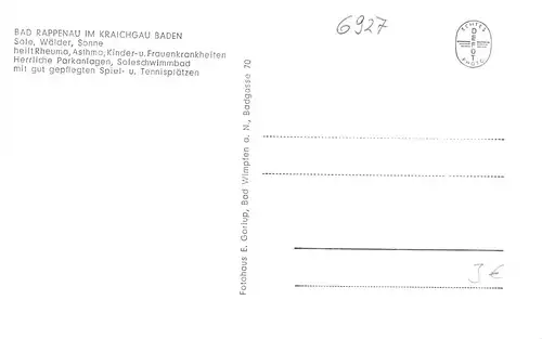 Bad Rappenau Mehrbildkarte ngl 171.079