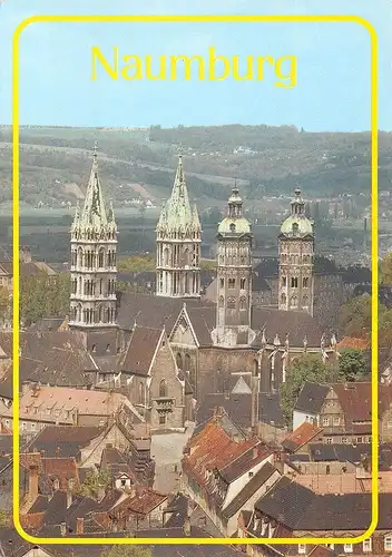 Naumburg (Saale) Blick zum Dom ngl 171.899