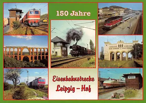 150 Jahre Eisenbahnstrecke Leipzig - Hof ngl 171.150