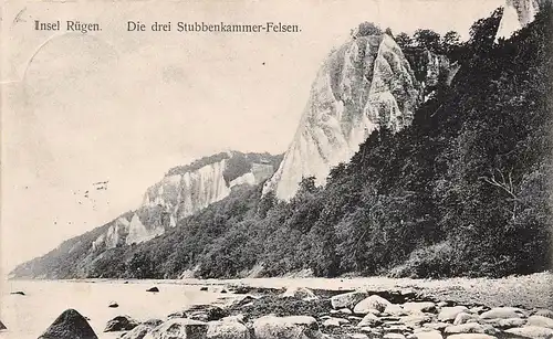 Insel Rügen Die drei Stubbenkammer-Felsen gl1912 169.941