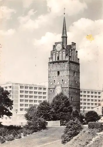 Rostock Kröpeliner Tor und Hotel Warnow gl1972 170.233