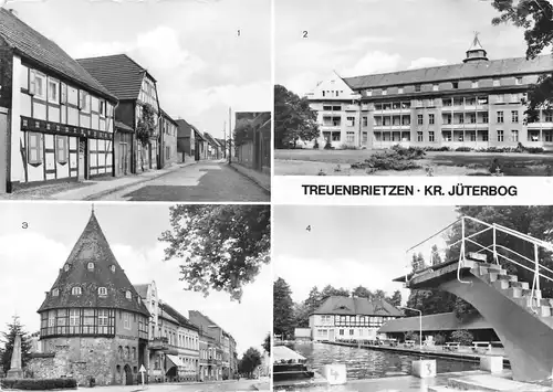 Treuenbrietzen (Kreis Jüterbog) Krankenhaus Straße Bad gl1980 171.345