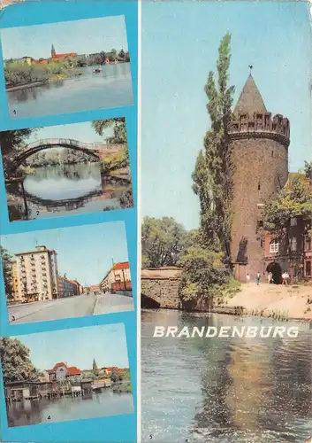 Brandenburg Mühlendamm Brücke Straße Turm gl1964 171.348