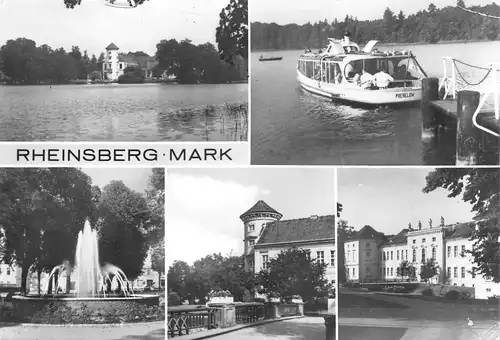 Rheinsberg (Kreis Neuruppin) Teilansichten gl1984 172.115