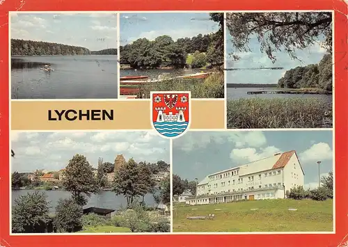Lychen Bootshafen See Ferienzentrum Zwirnerei gl1986 172.134