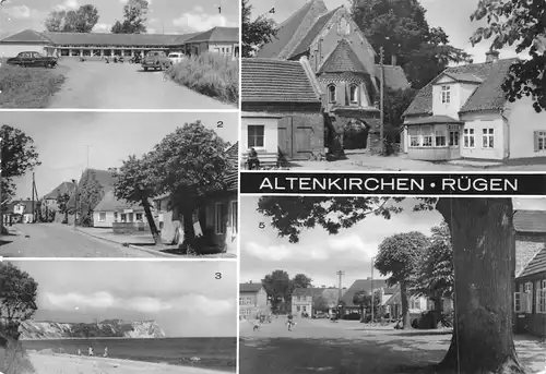 Altenkirchen (Rügen) Teilansichten Straßenpartien gl1985 171.458