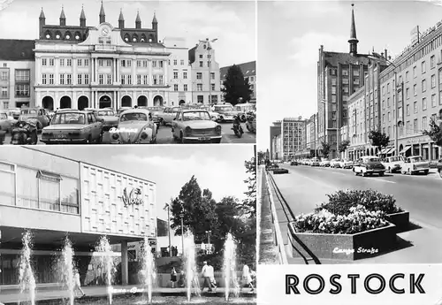 Rostock Rathaus Straße Bar gl1977 170.165