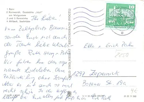 Insel Usedom Benz Korswandt Kamminke Ahlbeck gl1987 172.174