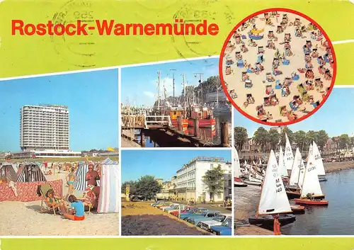 Rostock-Warnemünde Hotel Neptun Hafen Strand gl1981 170.174