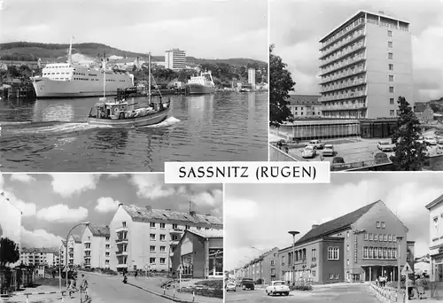 Saßnitz (Rügen) Teilansichten gl1977 171.487