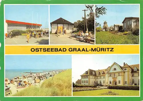 Ostseebad Graal-Müritz Gaststätte Café Strand Sanatorium gl1988 172.285